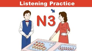 JLPT N3 CHOUKAI LISTENING PRACTICE TEST 122024 WITH ANSWERS 5 [upl. by Ahtinak]