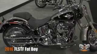 New 2016 Harley Davidson FLSTF FatBoy Motorcycle [upl. by Sheppard]