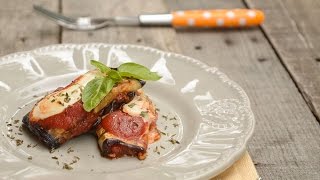 Involtini di melanzane alla pizzaiola  Ricette che Passione [upl. by Negeam]