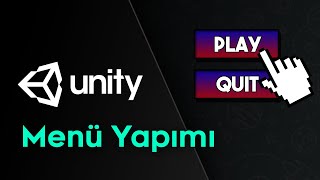 Unity Temel Ana Menü Yapımı  Buton Fonksiyonları ve Onclick Events [upl. by Eednyl]