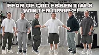 Fear of God Essentials Winter PART 2  A COMPREHENSIVE Styling Review [upl. by Tehr590]