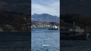 Mount Rigi View Have a wonderful weekend Lucerne Switzerland Shorts [upl. by Ahrat]