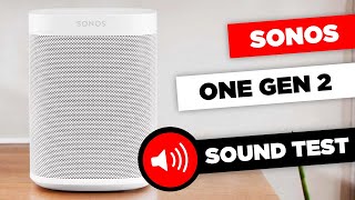 Sonos One Gen 2 Sound Test  Unboxing [upl. by Nomzaj]