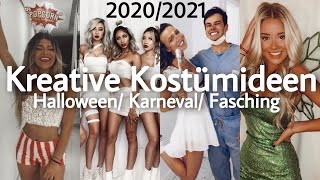 Kreative KOSTÜMIDEEN alleine und für Gruppen 🎃 HALLOWEEN KARNEVAL FASCHING [upl. by Cade]