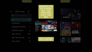 Iptv Abonnement Smarters player [upl. by Enaols]