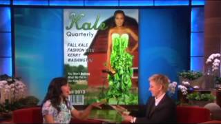 Kerry Washingtons Totally Covered on Ellen show [upl. by Tebasile]