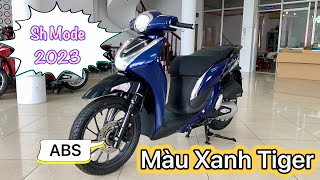 Review ▶️ Báo giá Sh Mode 2023 Phiên bản cao cấp ABS màu xanh đen  Bán trả góp shmode2023 shmode [upl. by Kuth]