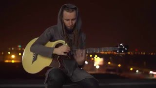 Dmitry Lisenko  Prometheus  percussive fingerstyle on acoustic bass [upl. by Alard]