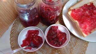 মেষ্টা ফুলের জ্যাম ও জেলী। rosella jam and jelly [upl. by Einhpad]