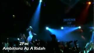 2Pac  Ambitionz Az a Ridah Live at House of Blues [upl. by Hook]