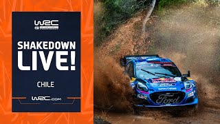 🔴 Shakedown LIVE  WRC Rally Chile Bio Bío 2023 [upl. by Eibo]