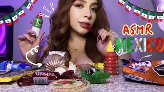 💚ASMR Probando DULCES MEXICANOS 🤍 datos RANDOM DE MÉXICO❤️ [upl. by Knuth]