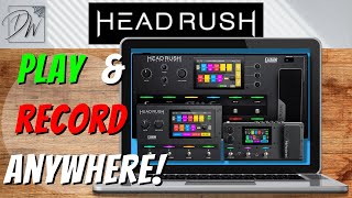 Use The HeadRush As An Audio Interface  Connect To Your Computer [upl. by Naehs]