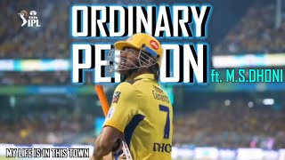 Dhoni X Ordinary person🥶  Leo song🔥  dhoni leo [upl. by Dario728]