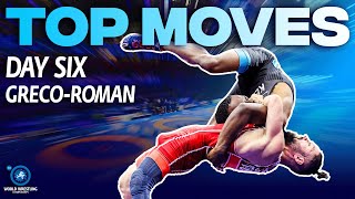 Top Greco Moves from Day 6  Senior World Championships 2023 [upl. by Kenwrick]