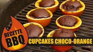 Bob le Chef  BBQ  Cupcake au chocolat dans une pelure d’orange [upl. by Alleciram187]