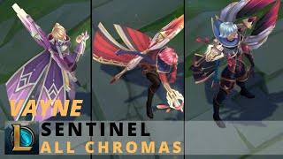 All Dawnbringer Vayne Chromas  League of Legends [upl. by Akeem]