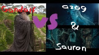 The Hobbit  Gandalf vs Sauron amp Azog [upl. by Cobb]