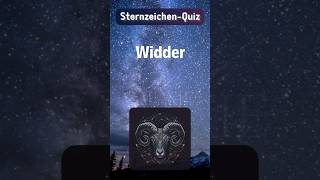 Teste dein Widder SternzeichenWissen 3 Fragen Quiz ♈️widder astro quiz [upl. by Nottus666]