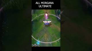 All Morgana Ultimate Skins Effect Comparison Wildrift wildrift leagueoflegends [upl. by Frayne]