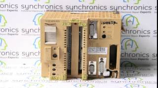 Siemens  CPU MODULE S595U COMPACT UNIT 6ES50958MA03 Repaired at Synchronics [upl. by Karlan]