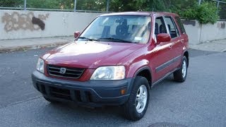 1998 Honda CRV EX 4WD Vehicle Overview [upl. by Ahsoym402]