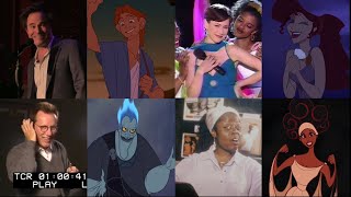 Hercules  Voice Actors  Live vs Animation  Side By Side Comparison [upl. by Eberhard]