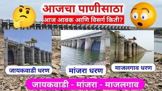 Official Report  Water Levels in Jayakwadi Dam  Majalgaon Dam Vishalkvlog [upl. by Hauger]