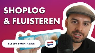 ASMR Shoplog amp Fluisteren  Tapping amp Crinkles  ASMR Nederlands [upl. by Yennor]