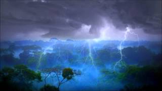 Thunderstorm sound in Amazonas Rainforest  relax sleep [upl. by Assyli10]