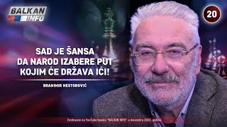 INTERVJU Branimir Nestorović  Sad je šansa da narod izabere put kojim će država ići 16122023 [upl. by Aland493]