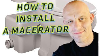 Guidelines how to install a macerator [upl. by Hartill]