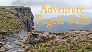 Experience hiking to Tugela from Witsieshoek Mountain Lodge Cloud angels included [upl. by Shafer]