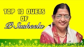 Top 10 Duets of P Susheela  Malayalam Movie Audio Jukebox [upl. by Airetnahs]