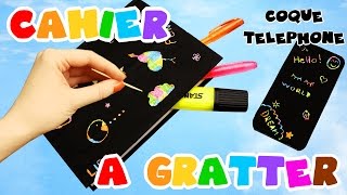 TUTO  CAHIER A GRATTER [upl. by Arlan]