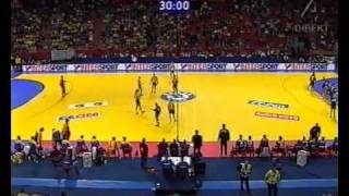 Sweden vs Germany EM2002 Handball Part 514 [upl. by Ahsele]