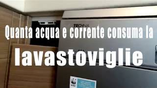 Quanta acqua e corrente consuma la lavastoviglie HD Video [upl. by Corvin]