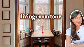 LIVING ROOM TOUR  Honest thoughts about INFLUENCING [upl. by Nymzaj]