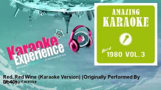 Amazing Karaoke  Red Red Wine Karaoke Version  Originally Performed By Ub40 [upl. by Talbot324]