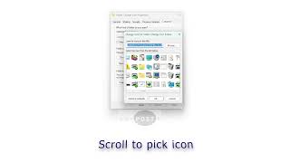 How to change folder icon in windows 11 pro [upl. by Etteoj]
