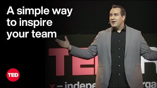 A Simple Way to Inspire Your Team  David Burkus  TED [upl. by Bradski]