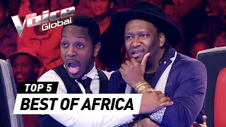 The Voice Global  BEST Blind Auditions of AFRICA [upl. by Mazman]