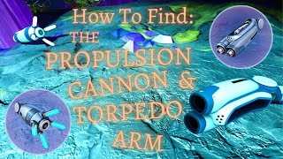 How To Find The Prawn PROPULSION CANNON ARM amp TORPEDO ARM Fragments  Subnautica Below Zero [upl. by Breh]