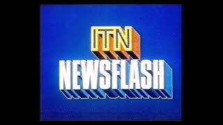 Central Closedown amp ITN Newsflash  1985 [upl. by Roshan]