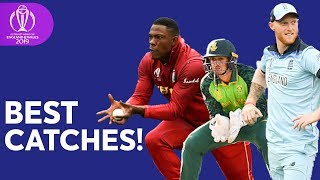 Best Catches So Far  ICC Cricket World Cup 2019 [upl. by Irb520]