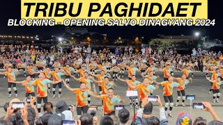 TRIBU PAGHIDAET  BLOCKING OPENING SALVO ILOILO DINAGYANG FESTIVAL 2024 dinagyang2024 [upl. by Issi]