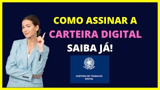 Como baixar a Carteira de Trabalho Digital CTPS [upl. by Aiselad]