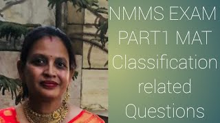 4 NMMS EXAM Part 1 Classification related Questionseducation nmmsexamination nmms ncert nmms [upl. by Felty]