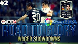 FIFA 14 Ultimate Team  ROAD TO GLORY WAGER MATCHES LIGA BBVA  IF WAGER 2 [upl. by Aay]