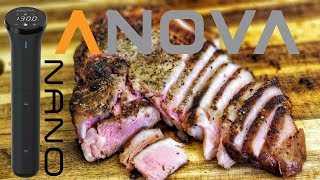 Sous Vide Pork Chop  Anova Nano  Sous Vide Recipe [upl. by Dewayne]